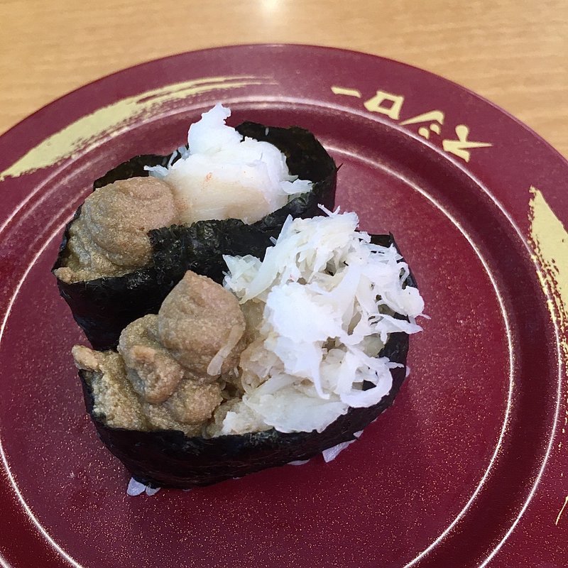 本ずわい蟹軍艦(期間限定)(スシロー 多治見店 )