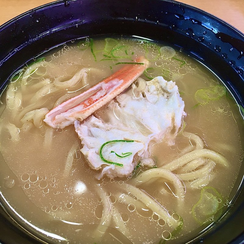 濃厚かに味噌ラーメン(期間限定)(スシロー 多治見店 )