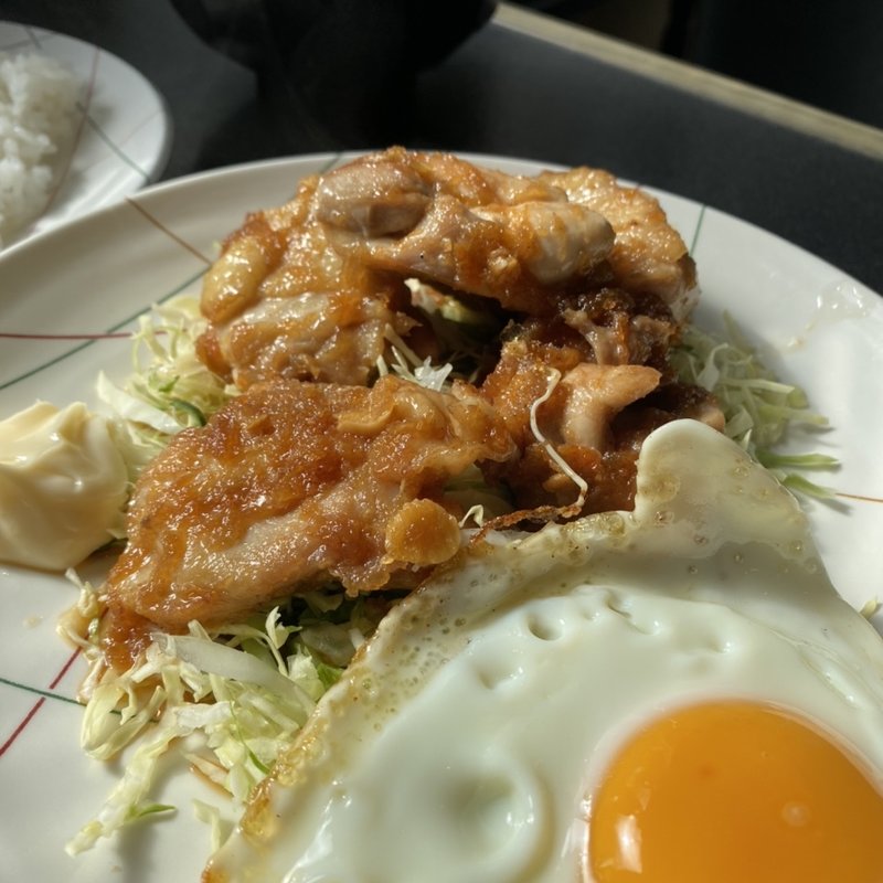 若鶏の唐揚げ定食(Cafe Restaurant 縄)