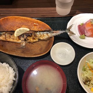 秋刀魚塩焼き(銀座漁港 快海)