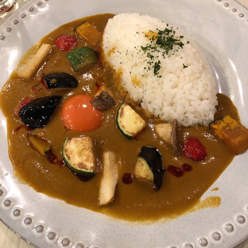 野菜のせベジカレー(Veggie Curry Cafe)