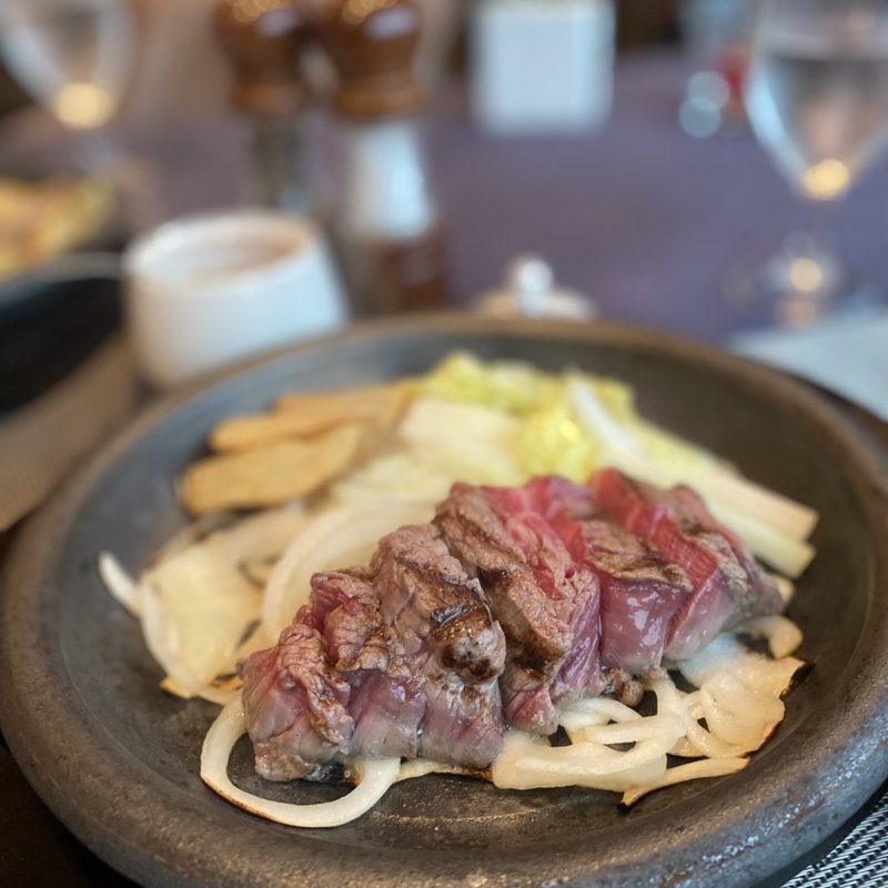 国産牛ステーキ　ヒレ140g (廣岡揮八郎の三田屋 神戸ハーバーランド店)