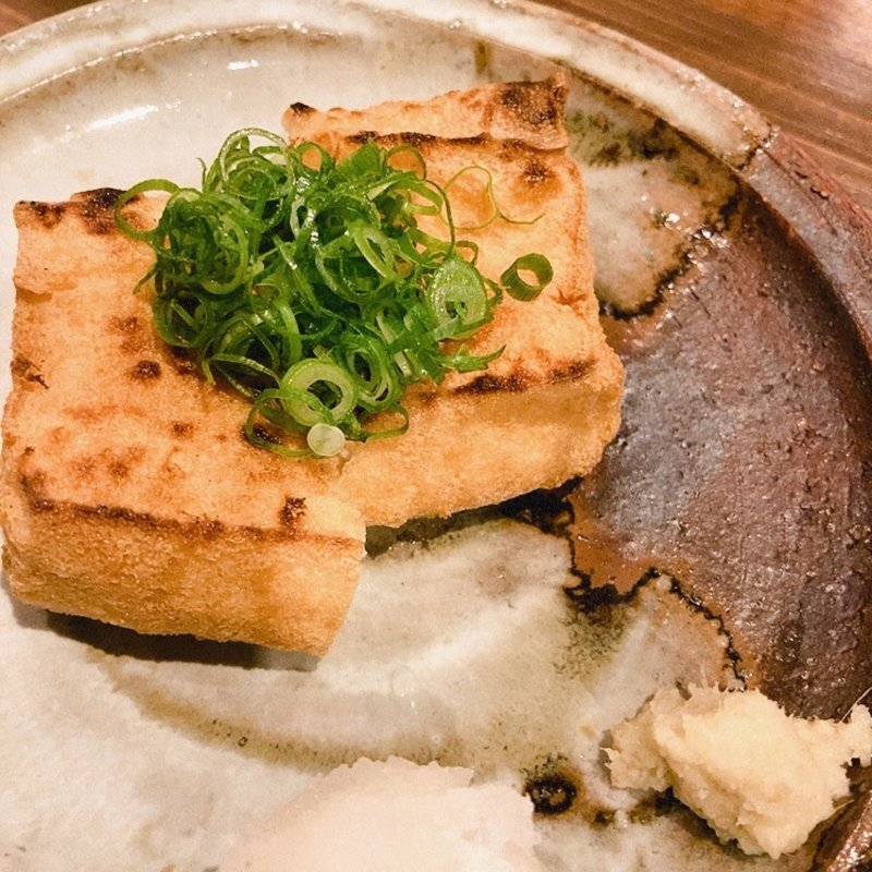 厚揚げ(酒菜山もと山もと)