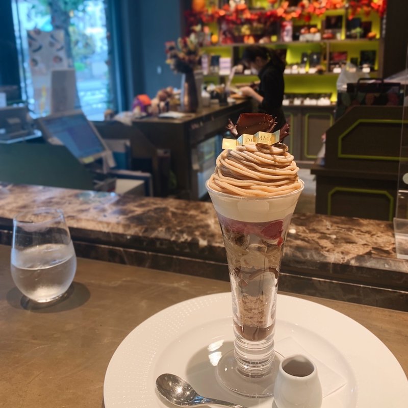 マロンパフェ(デリーモ 目白店)