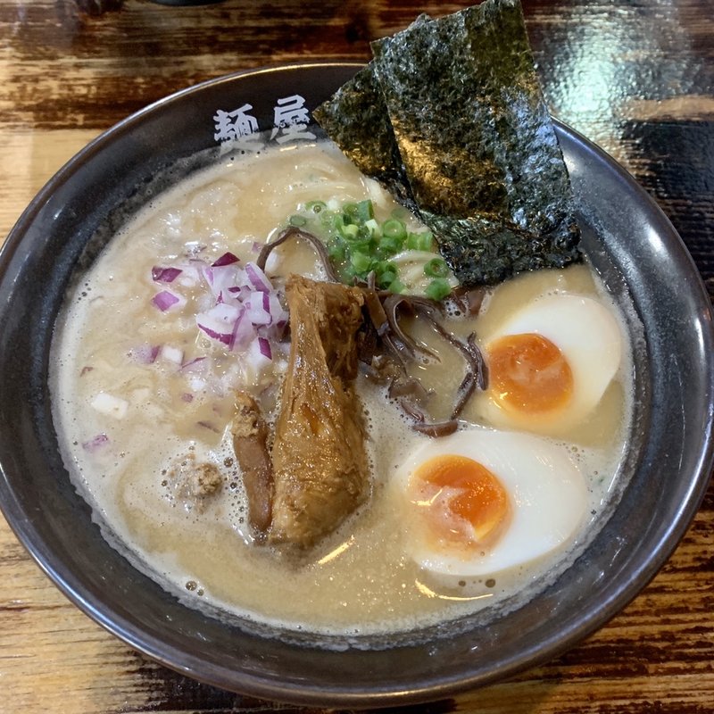 濃厚鶏骨醤油そば(たけいち )