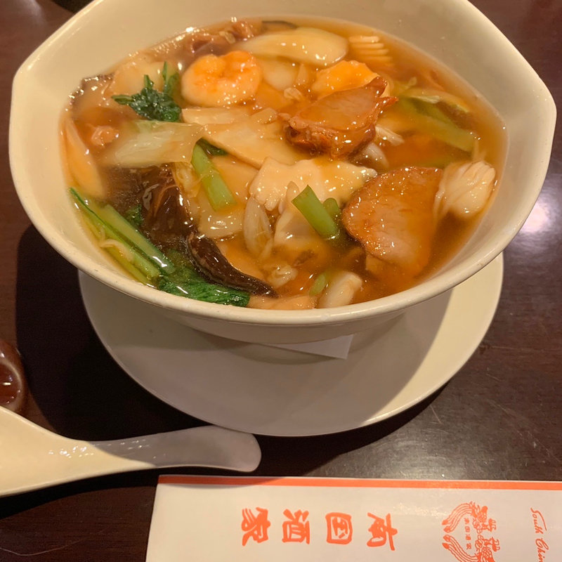 五目あんかけつゆそば(南国酒家浦和店)