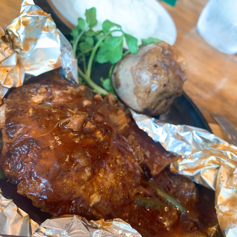 つばめ風ハンブルグステーキ(つばめグリル タカシマヤタイムズスクエア店)