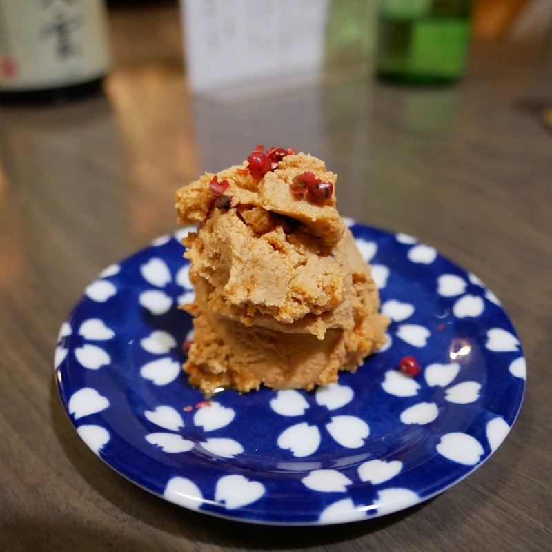 あん肝とクリームチーズのパテ(蔵朱（クラッシュ）)