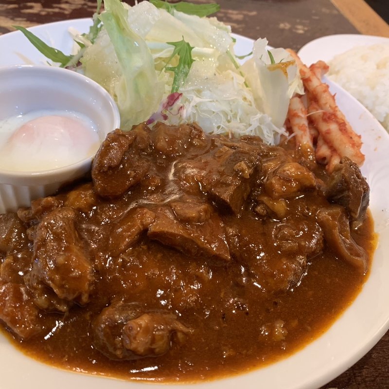 牛すじシチューのハンバーグ(キッチンばんばんざい 田町店 )