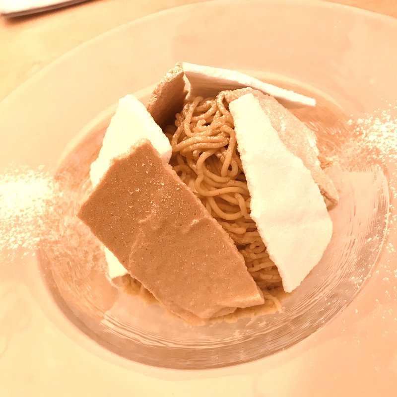 丹波栗ヌーボーのふんわりモンブラン(マールブランシュ 北山本店 )