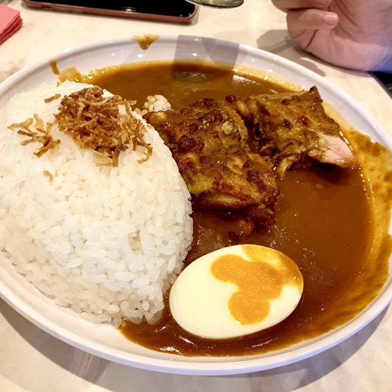 チキンカレーライス(センターストリートコーヒーハウス)