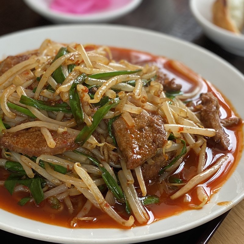 ニラレバー定食(中華料理　金陽 )