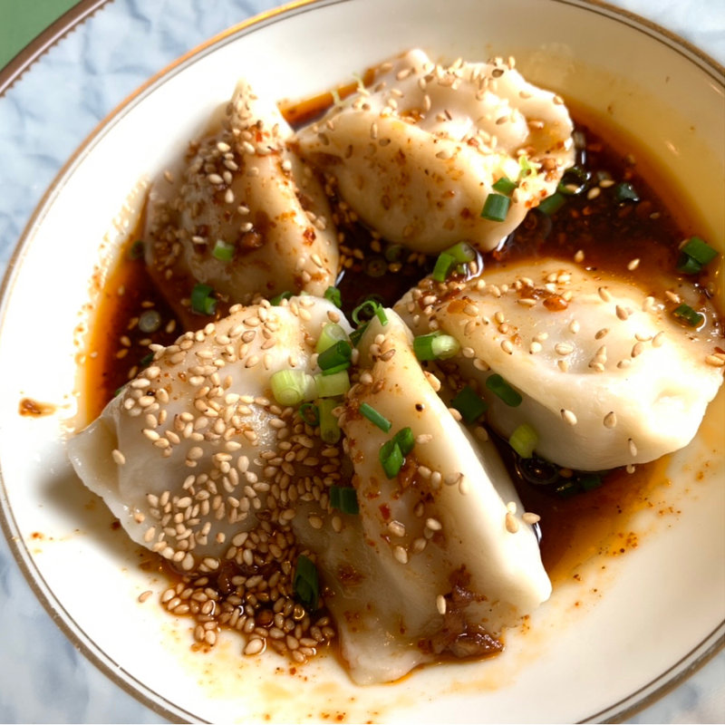 四川風紅油水餃子(三才坊)