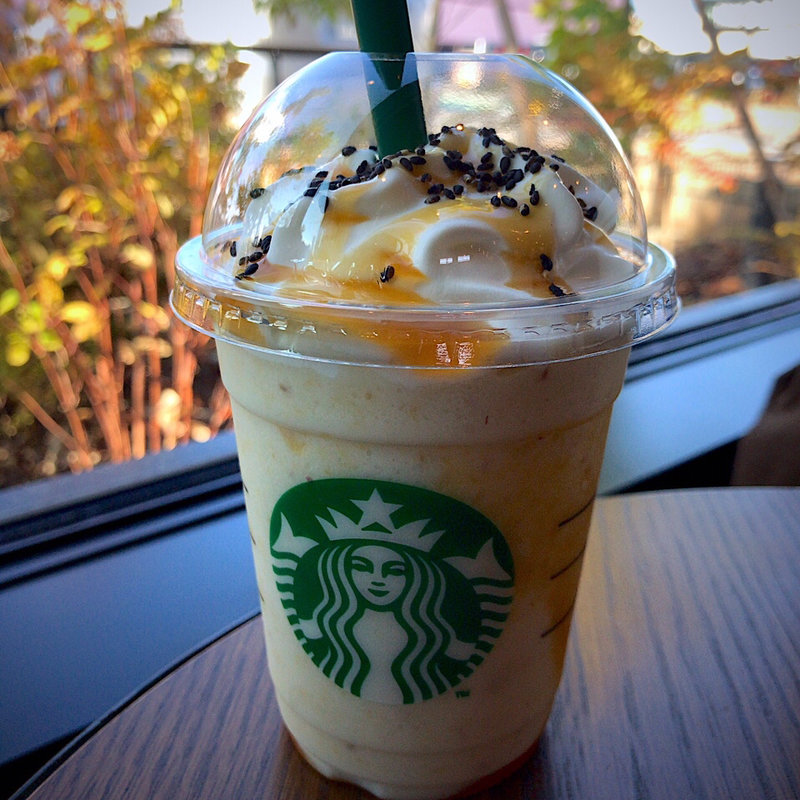 大学いも フラペチーノ(スターバックスコーヒー 青森西バイパス店)