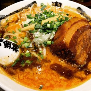 肉増しカラシビ味噌らー麺(カラシビ味噌らー麺 鬼金棒 （キカンボウ）)