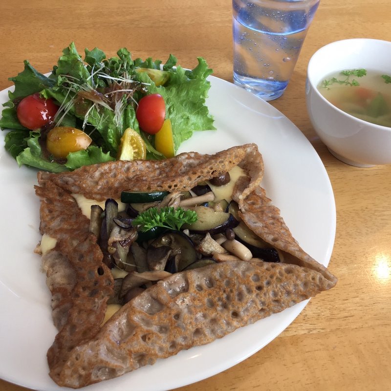 なすときのこのガレット(たてしなップル )