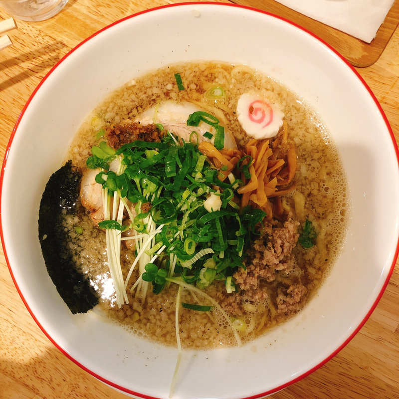 特製煮干しラーメン(らーめん天神下 大喜)
