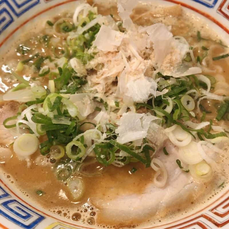 豚×魚(ダブル)ラーメン(麺や拓 堀江本店)