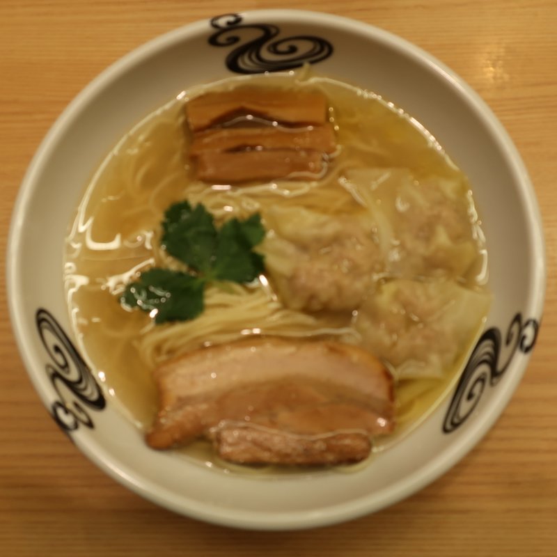雲呑あさり鶏SOBA～塩～(麺屋勝天)
