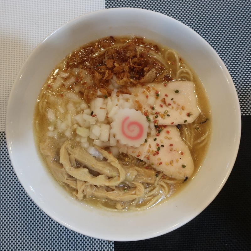 鶏白湯そば(餃子の並商 )