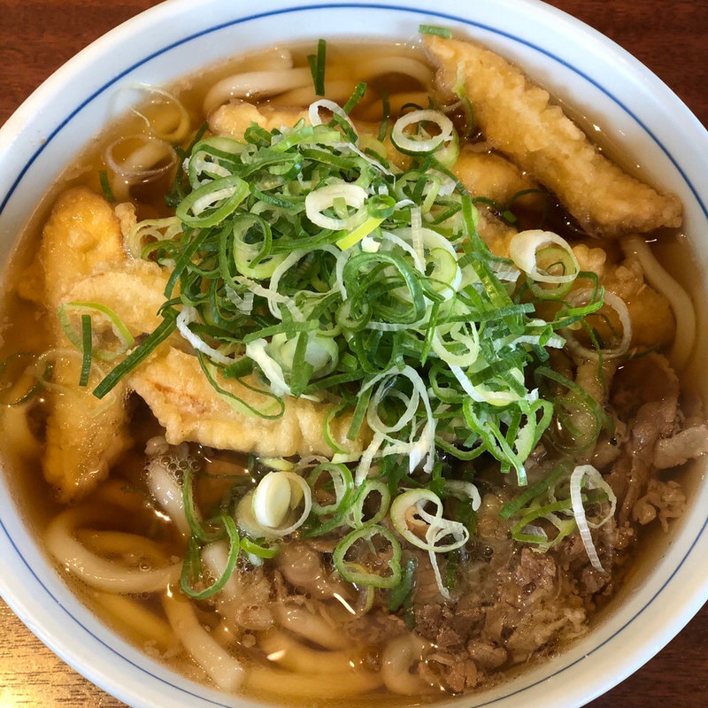 ごぼう天肉うどん(ウエスト 向新町店)