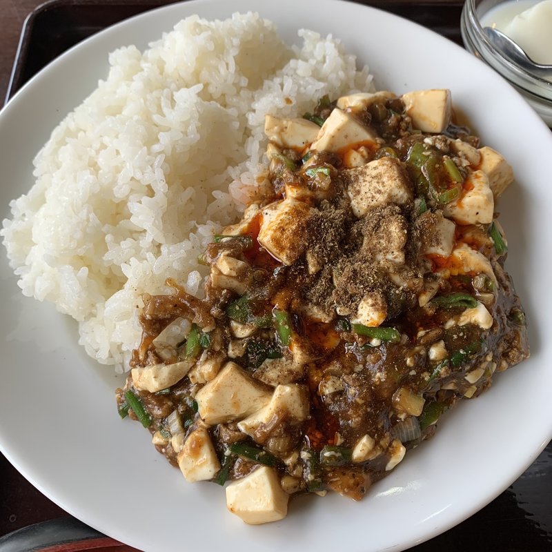 麻婆丼定食(池袋 黒龍門 京王堀之内店 )