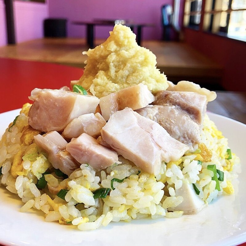 蒸し鶏チャーハン(雲呑ショップ70 （ナナマル）)