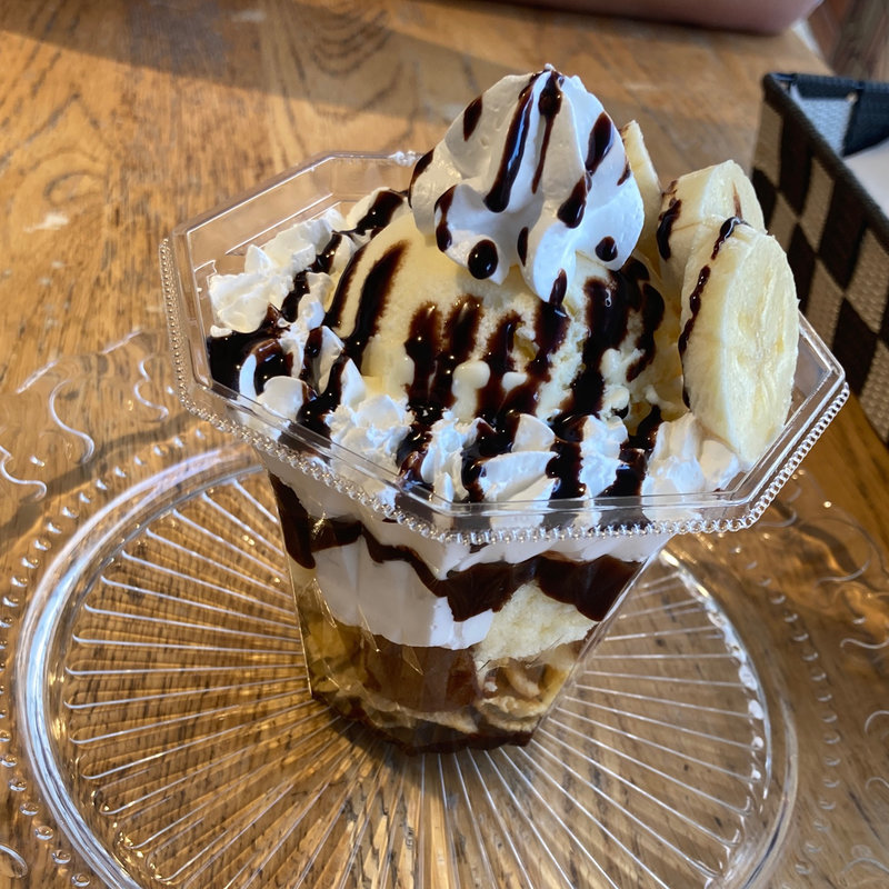 バナナパフェ(cafe GLANDLINE)