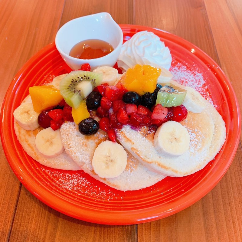 フルーツパンケーキ(MAHANA Terrace)