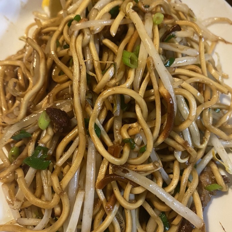 焦がし焼きそばセット(焦がし焼きそば　嬉一)