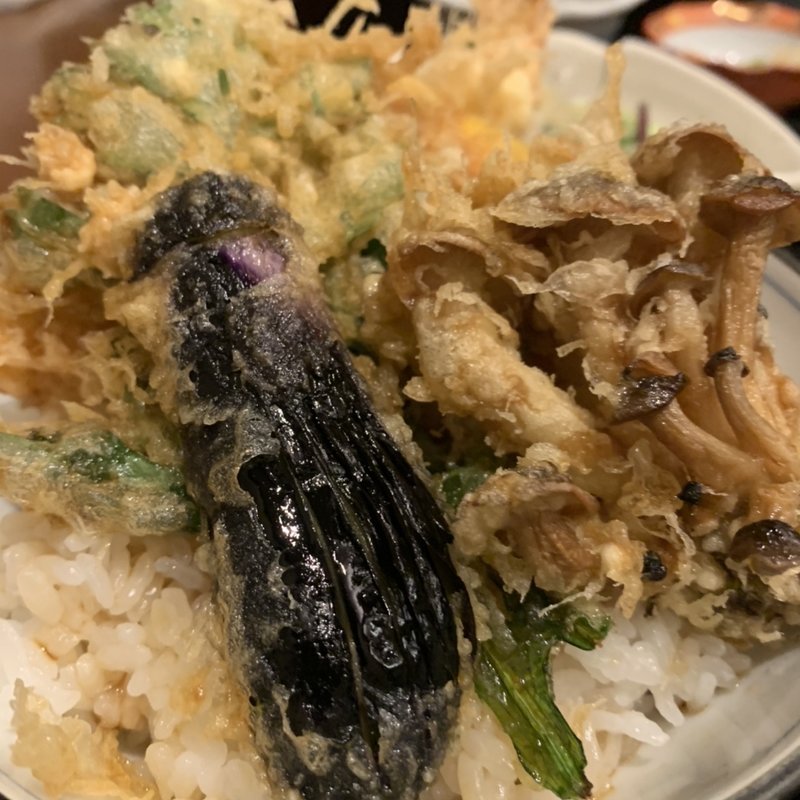 天丼(そば膳処 かまくら)