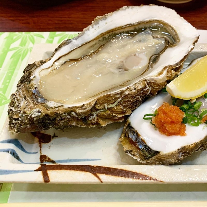 生牡蠣(割烹 甲州)