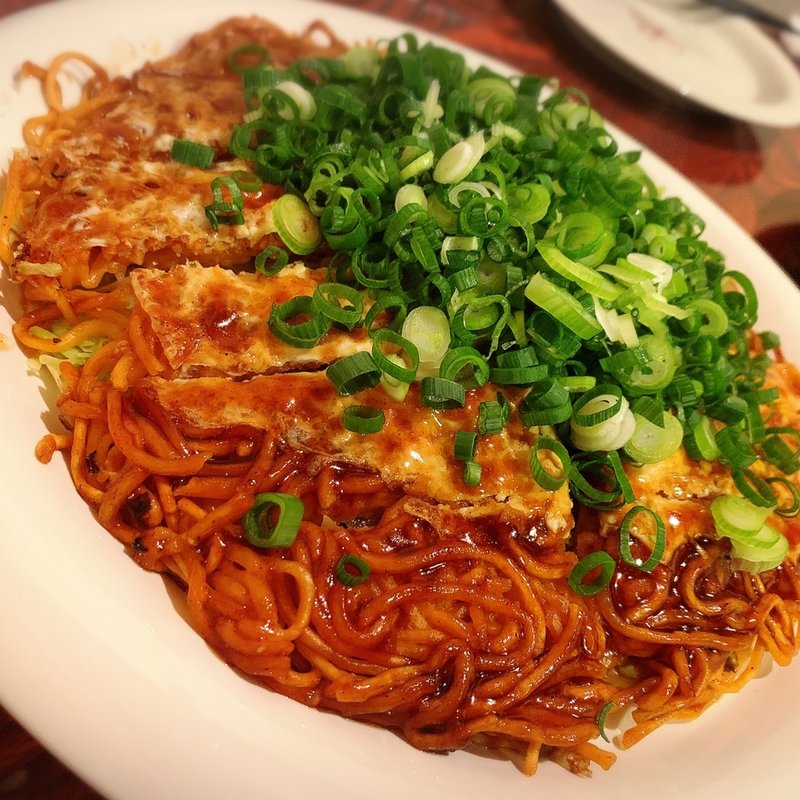 肉玉そば(お好み焼き 辰 （オコノミヤキ タツ）)