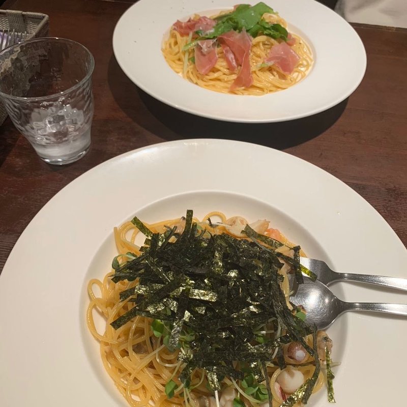 エビイカタコの湘南市場風スパゲティ(ドマーレ湘南日吉店)