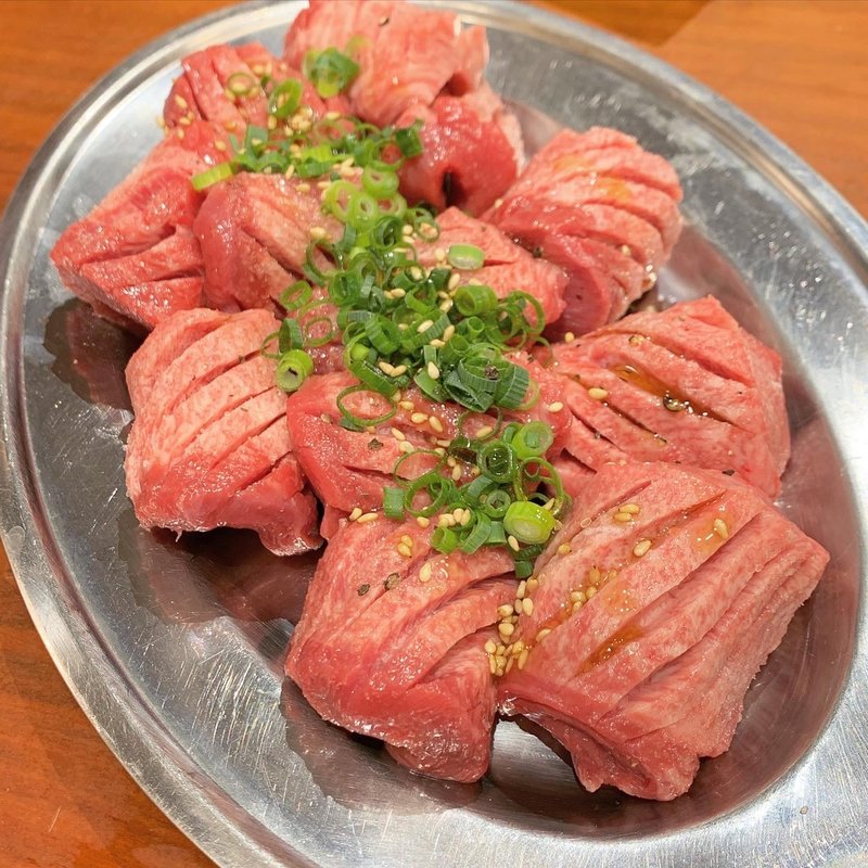 厚切り牛タン(牛の涎)