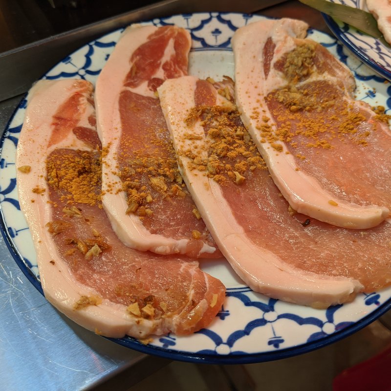 和豚もち豚　豚ロース(タイ屋台９９９　日比谷店)