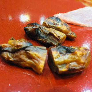 牡蠣の燻製(鮨まぁさ)