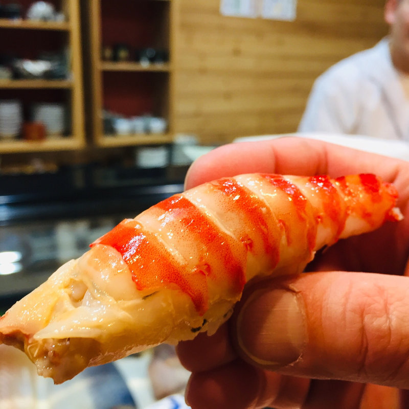 車海老の握り(鮨まぁさ)