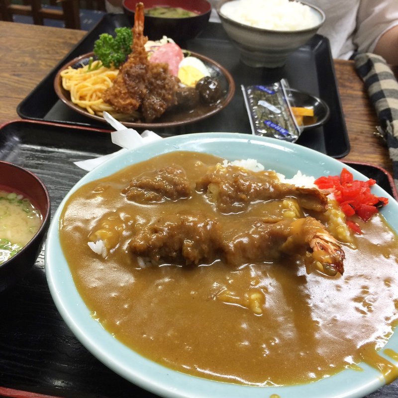 エビカレー(定食の店 きよし)