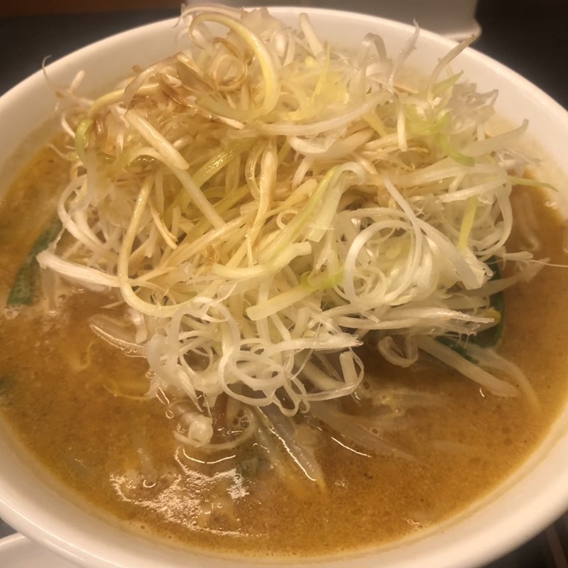 味噌ラーメン：細切りネギ(日高屋高田馬場店 )