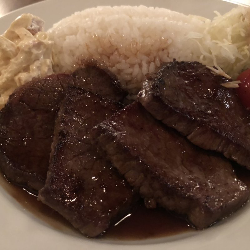 牛肉のバター焼き(マルディグラ)