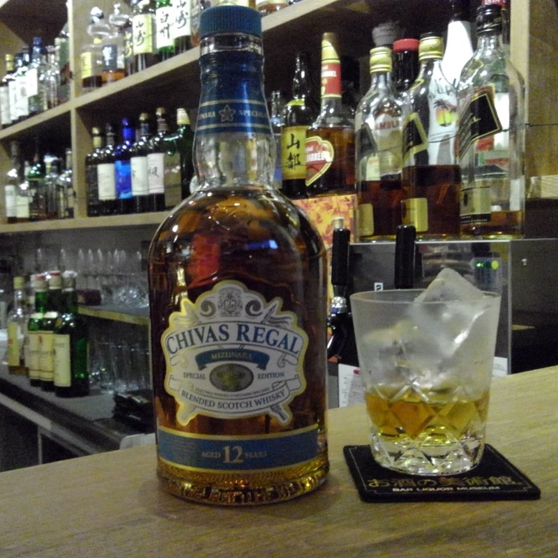 シーバスリーガルミズナラ(お酒の美術館 京都三条烏丸レトロパブ)