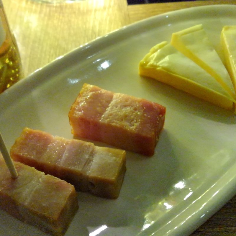 本日の燻製(お酒の美術館 京都三条烏丸レトロパブ)