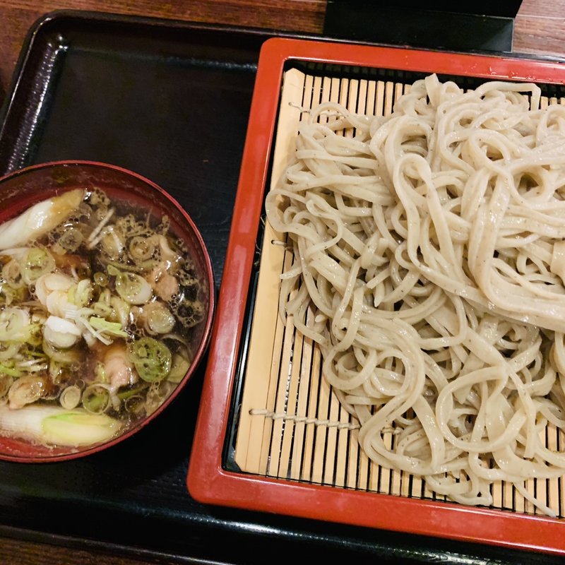 山形肉つけ蕎麦(蕎麦切り 艶)