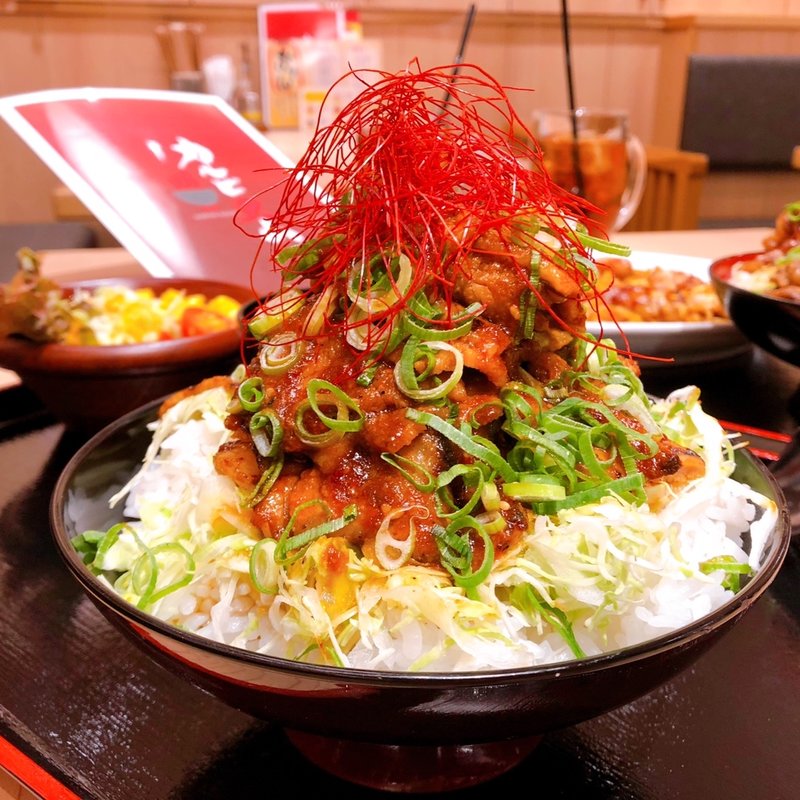 豚カルビ丼(カルビ火山　堂島店)