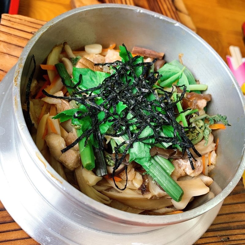 五目釜めし(釜めし昇)