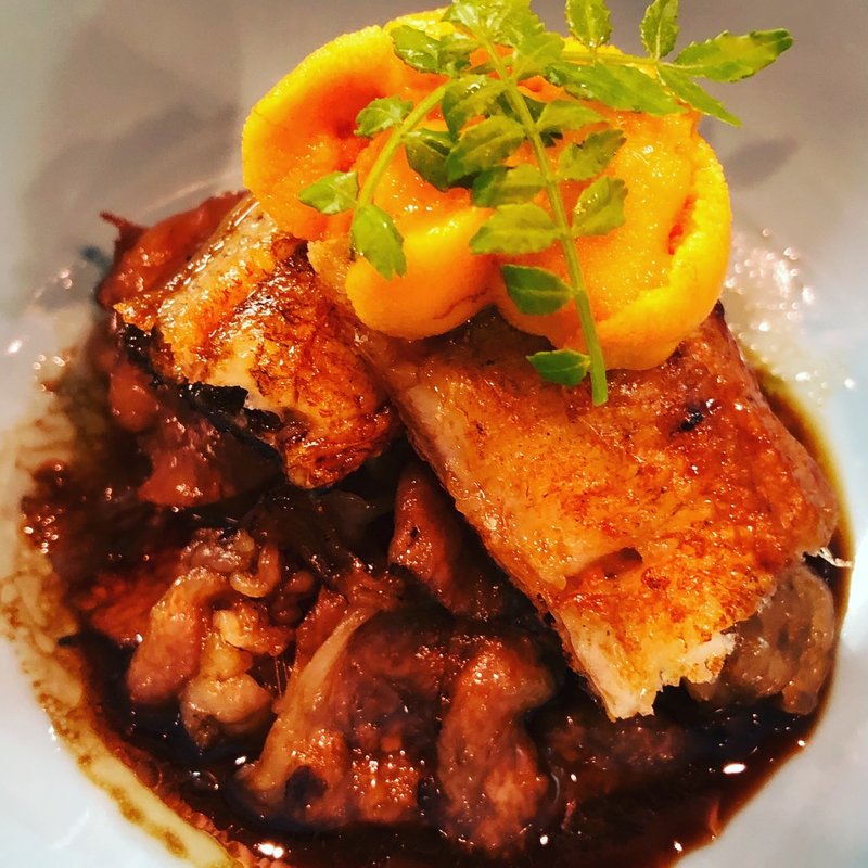  熟成鰻と松坂牛のすき焼(熟成うなぎとにほんの料理 和灯ろ)