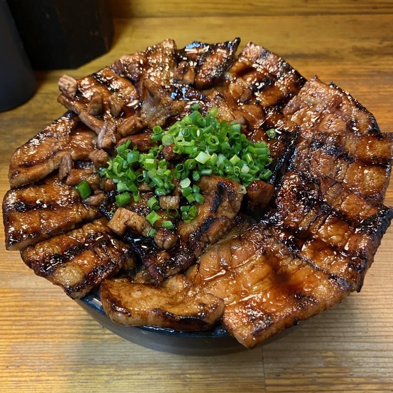 大豚丼(炭火豚丼 豚野郎)