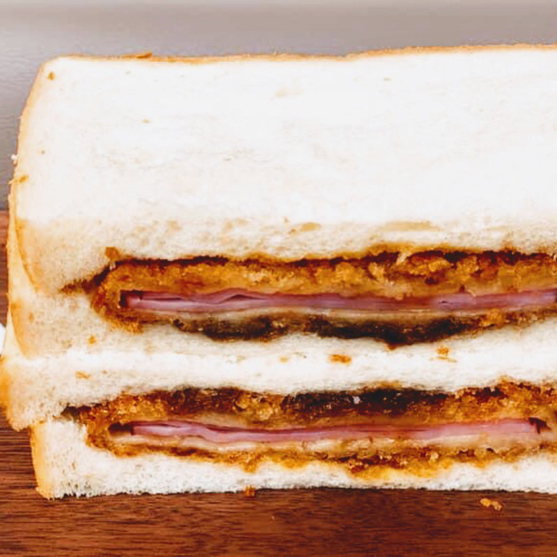 （サンドウィッチメニュー　食パン・コッペパン）ハムカツ(元祖コロッケ チョウシ屋)