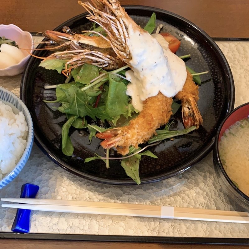 大海老フライ定食(SAKURA)